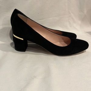 Kate Spade Women’s 6M ‘Dolores Too’ Black Kid Suede 2 Inch Heels